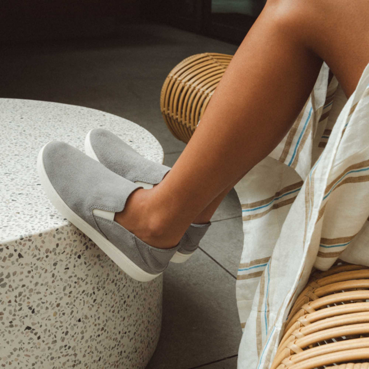OluKai Pehuea Luxe Women’s Suede Shoes for Women