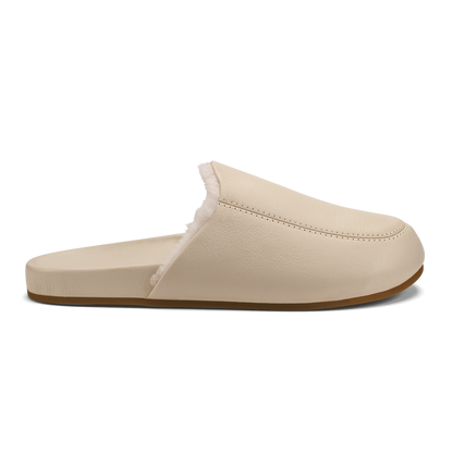 OluKai Kōnea Women’s Leather Slipper Mules for Women