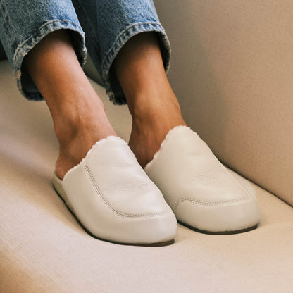 OluKai Kōnea Women’s Leather Slipper Mules for Women