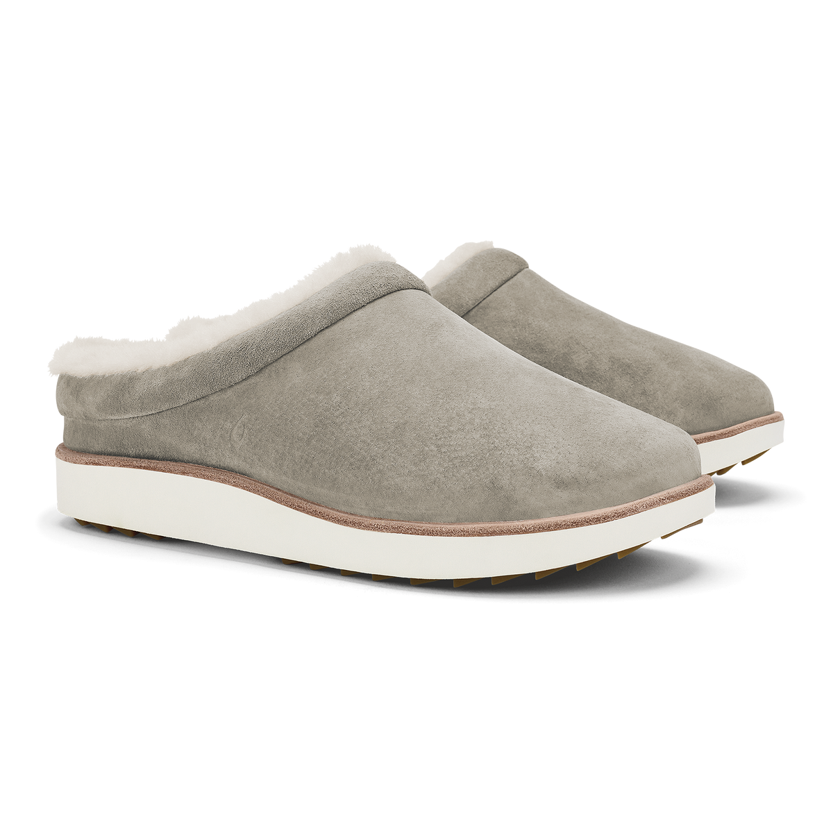 OluKai Mani-Taupe Grey / Golden Sand for Women
