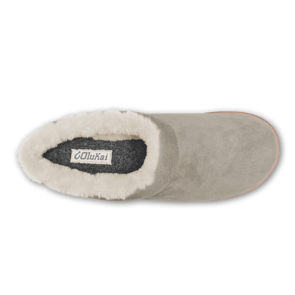 OluKai Mani-Taupe Grey / Golden Sand for Women