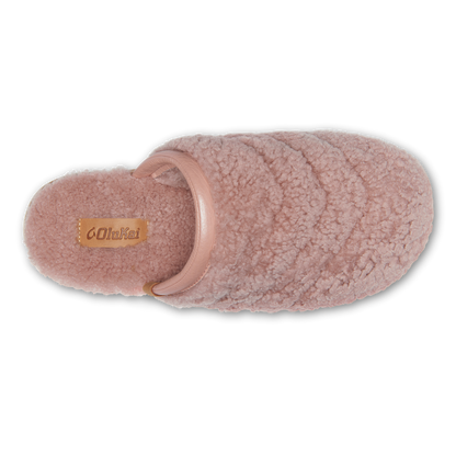 OluKai Pūpū Mua Women’s Shearling Mule Slipper for Women