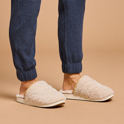 OluKai Pūpū Mua Women’s Shearling Mule Slipper for Women