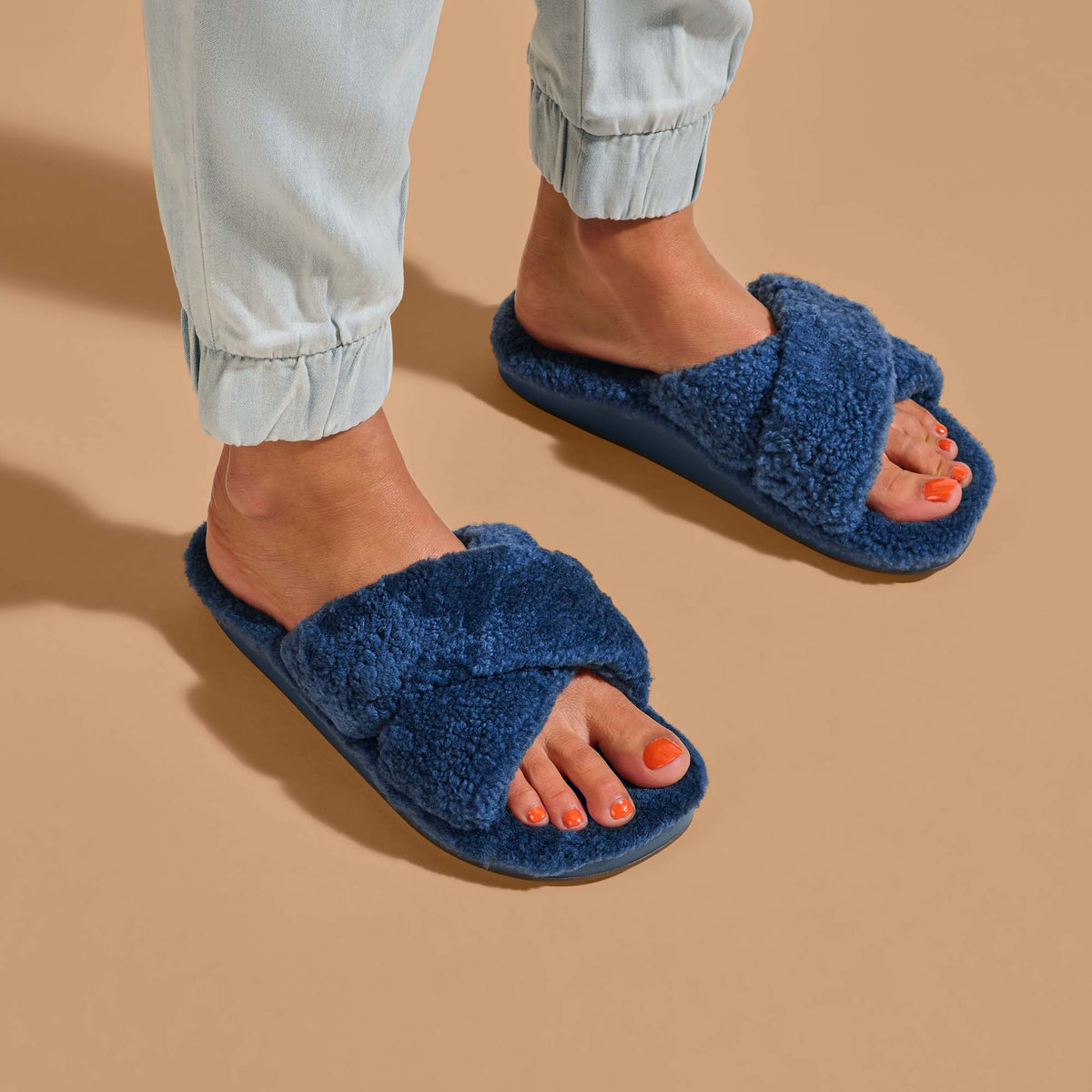 OluKai Hila Heu Women’s Slide Slipper Sandals for Women