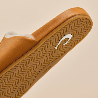 OluKai Kōnea Women’s Leather Slipper Mules for Women