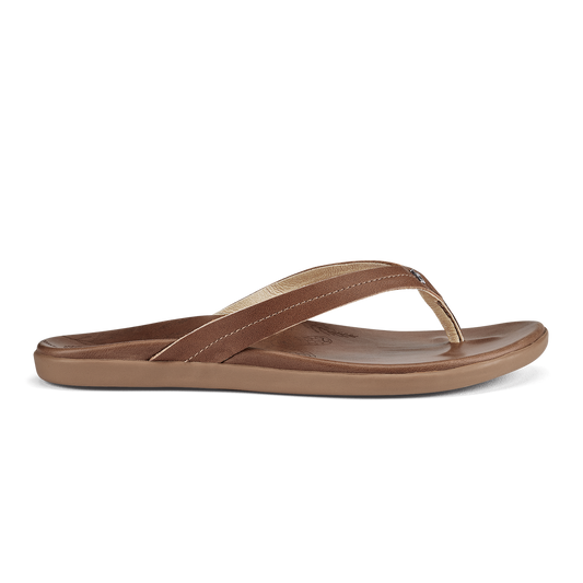 OluKai Honu Women’s Leather Beach Sandals for Women