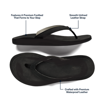 OluKai Southshore Women’s Waterproof Leather Sandals for Women