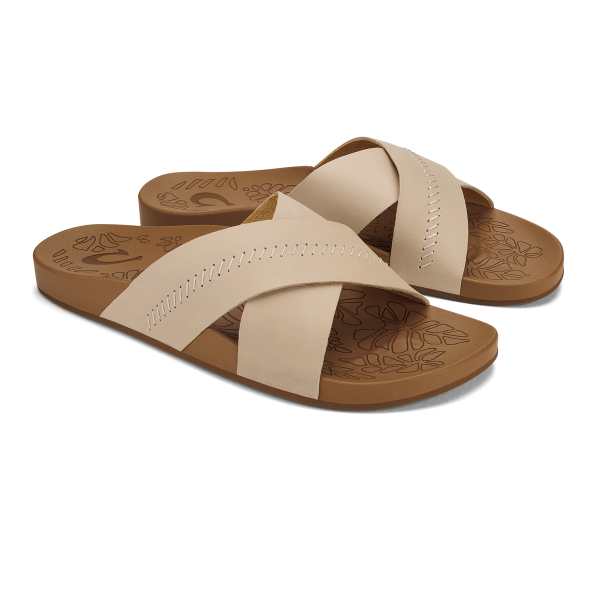 OluKai Kipe‘a ‘Olu Women‘s Slide Sandals for Women