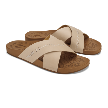 OluKai Kipe‘a ‘Olu Women‘s Slide Sandals for Women