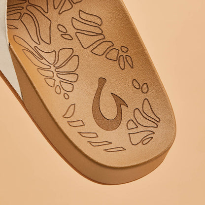 OluKai Kipe‘a ‘Olu Women‘s Slide Sandals for Women