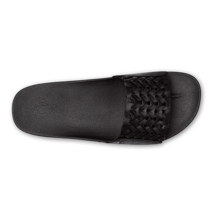 OluKai Kāmola Women’s Leather Slide Sandals for Women