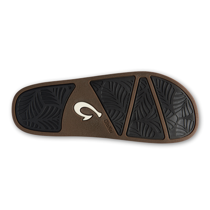 OluKai Kāmola Women’s Leather Slide Sandals for Women