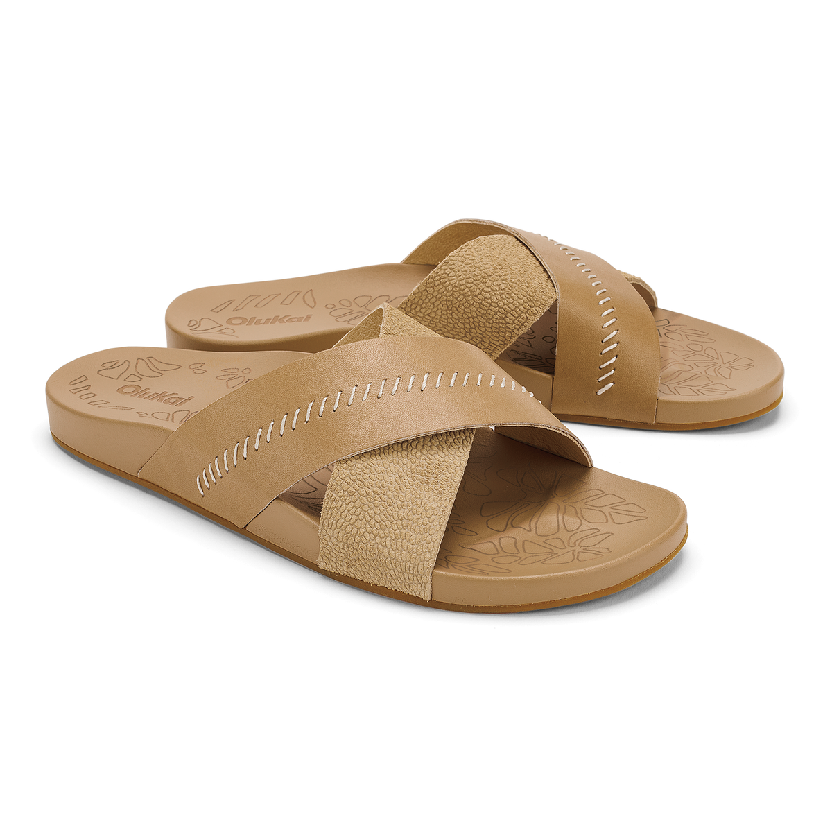 OluKai Kipe‘a ‘Olu Women‘s Slide Sandals for Women
