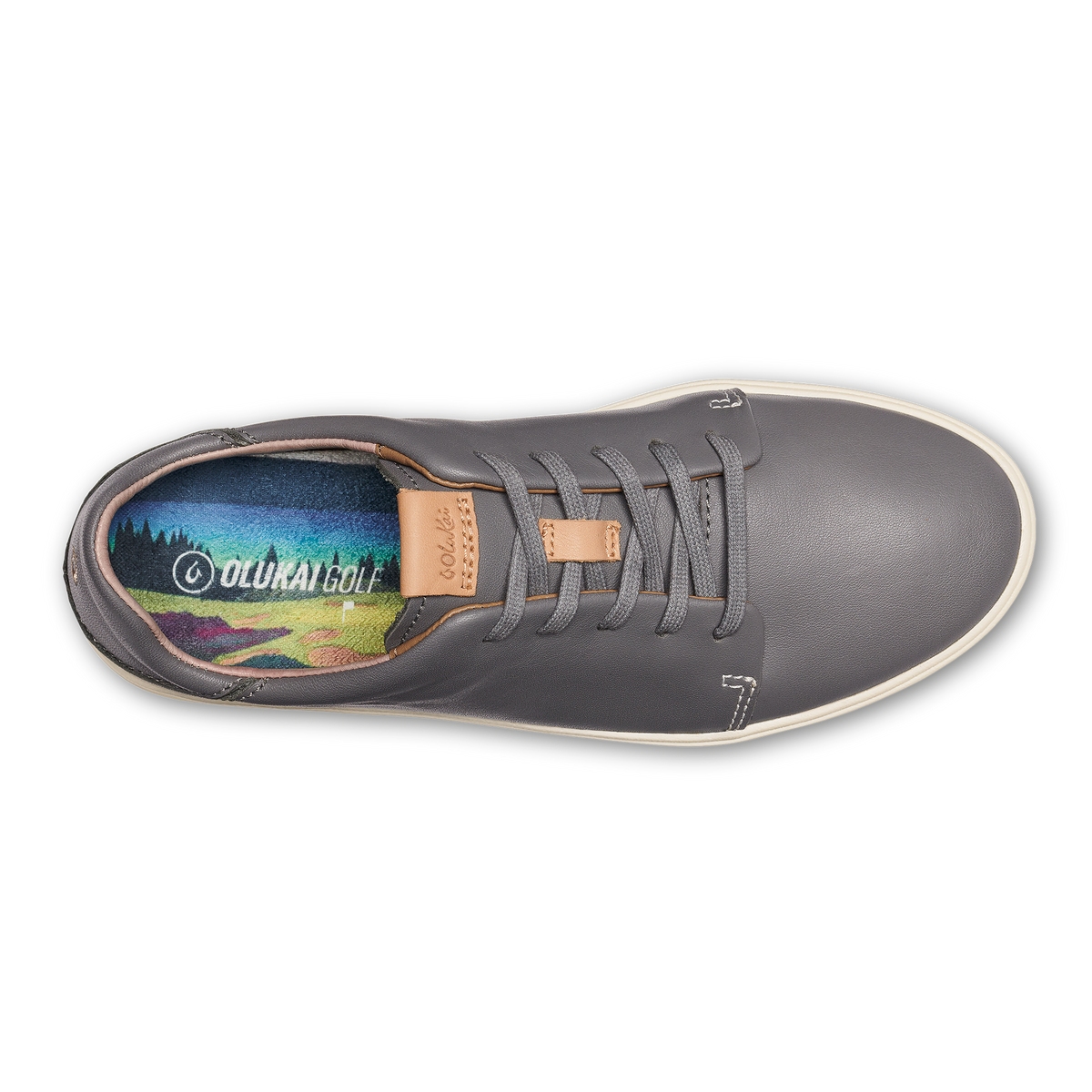 OluKai Wailea Women’s Waterproof Leather Golf Shoes for Women